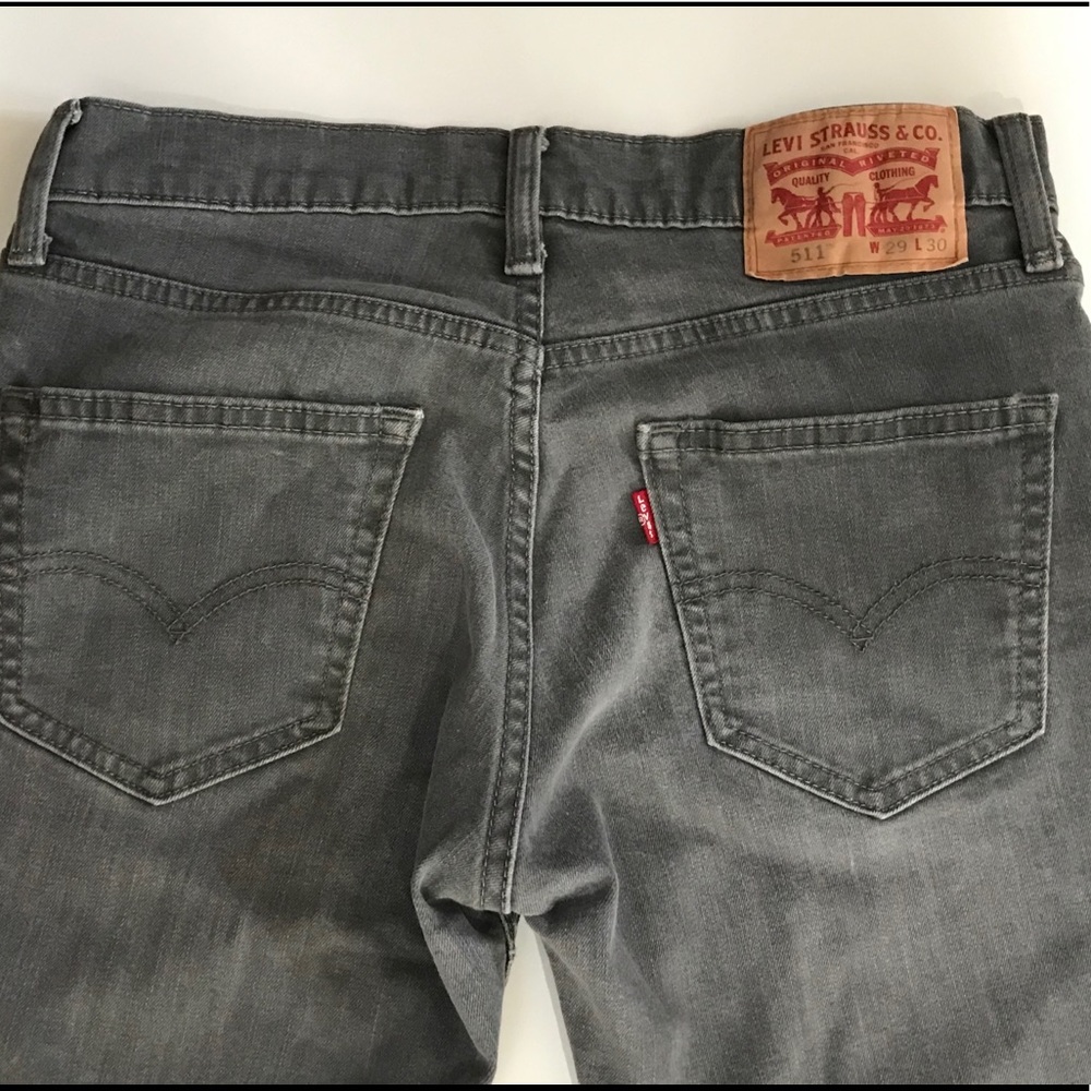 Women’s grey Levi’s 511, size 29/30